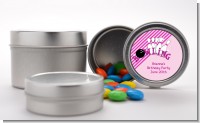 Bowling Girl - Custom Birthday Party Favor Tins