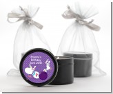 Bowling Party - Birthday Party Black Candle Tin Favors