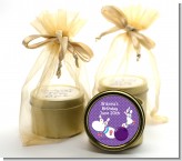Bowling Party - Birthday Party Gold Tin Candle Favors