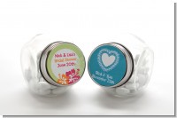 Bridal Shower Candy Jars