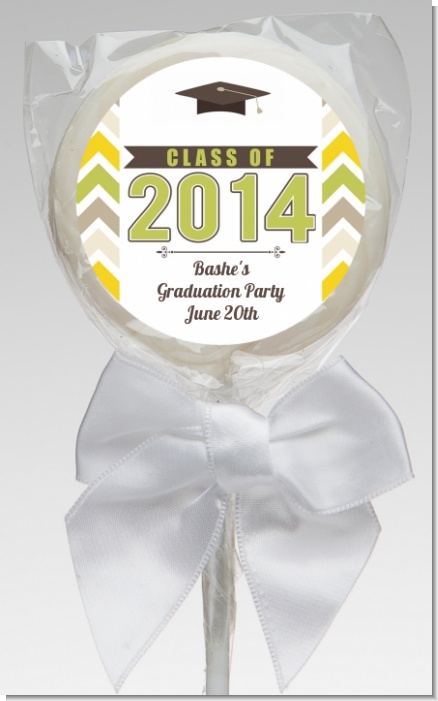 Brilliant Scholar - Personalized Graduation Party Lollipop Favors