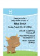 Bull | Taurus Horoscope - Baby Shower Petite Invitations thumbnail
