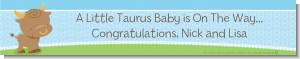 Bull | Taurus Horoscope - Personalized Baby Shower Banners