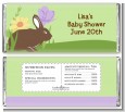 Bunny - Personalized Baby Shower Candy Bar Wrappers thumbnail