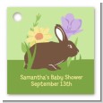 Bunny - Personalized Baby Shower Card Stock Favor Tags thumbnail