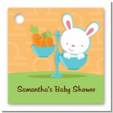 Bunny | Libra Horoscope - Personalized Baby Shower Card Stock Favor Tags