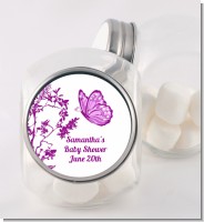 Butterfly - Personalized Baby Shower Candy Jar