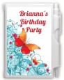 Butterfly Wishes - Birthday Party Personalized Notebook Favor thumbnail