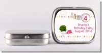 Camping Glam Style - Personalized Birthday Party Mint Tins