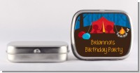 Camping - Personalized Birthday Party Mint Tins