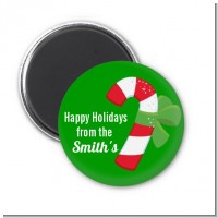 Candy Cane - Personalized Christmas Magnet Favors