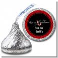 Candy Canes - Hershey Kiss Christmas Sticker Labels thumbnail