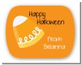 Candy Corn - Personalized Halloween Rounded Corner Stickers thumbnail