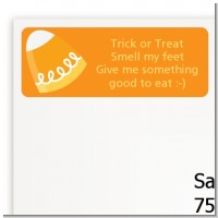 Candy Corn - Halloween Return Address Labels