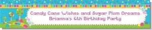 Candy Land - Personalized Birthday Party Banners