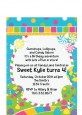 Candy Land - Birthday Party Petite Invitations thumbnail