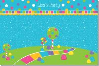 Candy Land - Personalized Birthday Party Placemats