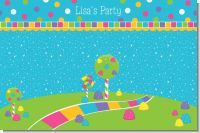 Candy Land - Personalized Birthday Party Placemats