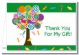Candy Tree - Birthday Party Thank You Cards thumbnail