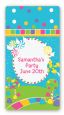 Candy Land - Custom Rectangle Birthday Party Sticker/Labels thumbnail