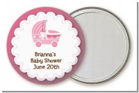 Carriage - Personalized Baby Shower Pocket Mirror Favors