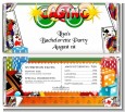 Casino Night Vegas Style - Personalized Birthday Party Candy Bar Wrappers thumbnail