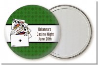 Casino Night Royal Flush - Personalized Birthday Party Pocket Mirror Favors