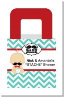 Little Man Mustache - Personalized Baby Shower Favor Boxes