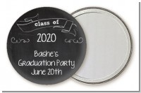 Chalkboard Celebration - Personalized Graduation Party Pocket Mirror Favors