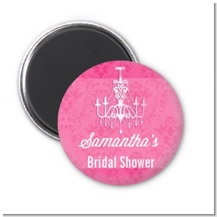 Chandelier - Personalized Bridal Shower Magnet Favors
