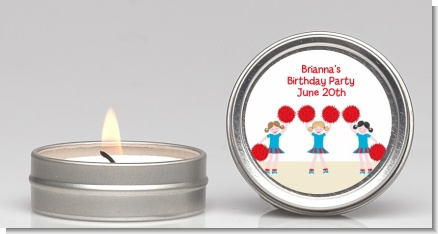Cheerleader - Birthday Party Candle Favors