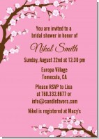 Cherry Blossom - Bridal Shower Invitations