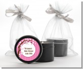 Cherry Blossom - Birthday Party Black Candle Tin Favors