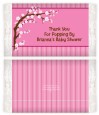 Cherry Blossom - Personalized Popcorn Wrapper Baby Shower Favors thumbnail