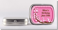 Cherry Blossom - Personalized Birthday Party Mint Tins