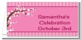 Cherry Blossom - Personalized Baby Shower Place Cards thumbnail