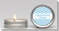 Chevron Light Blue - Birthday Party Candle Favors thumbnail