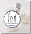 Chicago - Personalized Bridal Shower Candy Jar thumbnail