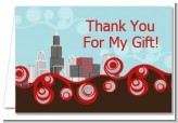Chicago Skyline - Bridal Shower Thank You Cards