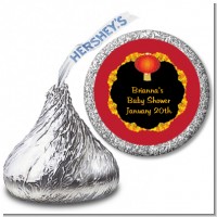 Chinese New Year Lantern - Hershey Kiss Baby Shower Sticker Labels