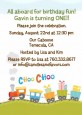 Choo Choo Train - Birthday Party Invitations thumbnail