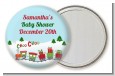 Choo Choo Train Christmas Wonderland - Personalized Baby Shower Pocket Mirror Favors thumbnail