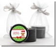 Christmas Baby African American - Baby Shower Black Candle Tin Favors thumbnail