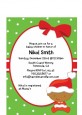Christmas Baby African American - Baby Shower Petite Invitations thumbnail