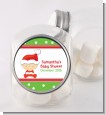Christmas Baby Caucasian - Personalized Baby Shower Candy Jar thumbnail