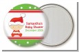 Christmas Baby Caucasian - Personalized Baby Shower Pocket Mirror Favors thumbnail