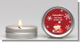 Christmas Baby Snowflakes - Baby Shower Candle Favors thumbnail