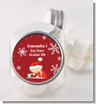 Christmas Baby Snowflakes - Personalized Baby Shower Candy Jar thumbnail