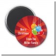 Christmas Ornaments - Personalized Christmas Magnet Favors thumbnail