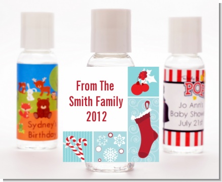Christmas Spectacular - Personalized Christmas Hand Sanitizers Favors